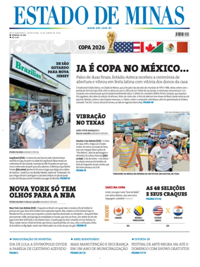 Cover of Estado de Minas (Brazil)