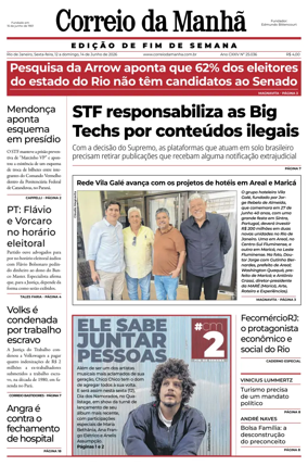Cover of Jornal Correio da Manha