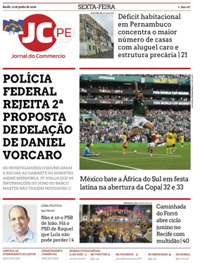 Cover of Jornal do Commercio