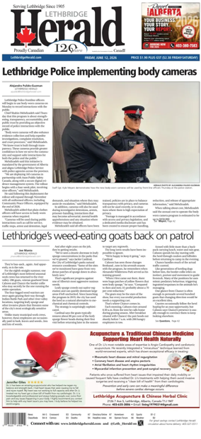 Cover of Lethbridge Herald