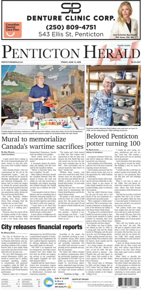 Cover of Penticton Herald