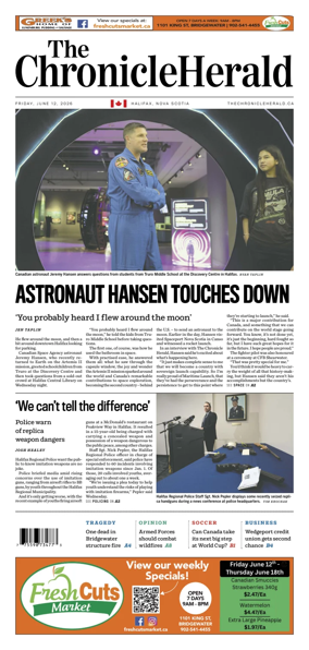 Cover of The Chronicle Herald (Provincial)