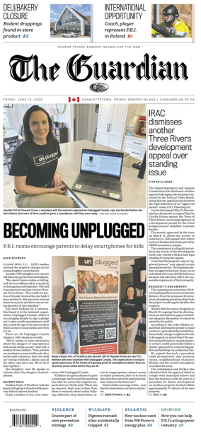 Cover of The Guardian (Charlottetown)