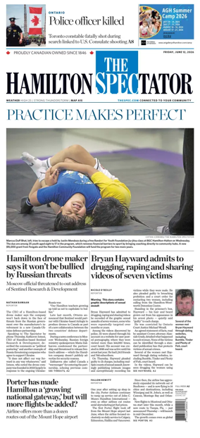 Cover of The Hamilton Spectator