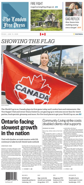 Cover of The London Free Press
