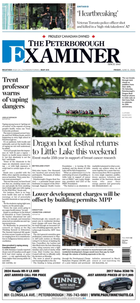 Cover of The Peterborough Examiner