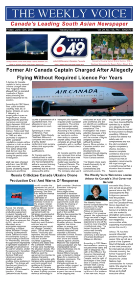 Cover of The Weekly Voice