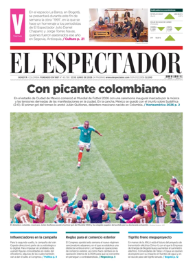 Cover of El Espectador