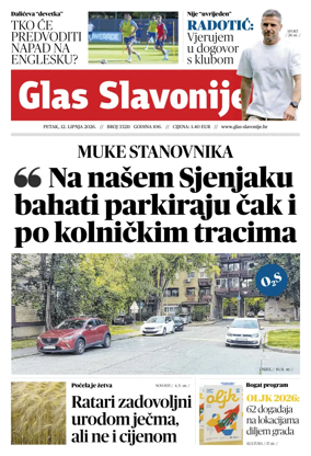 Cover of Glas Slavonije