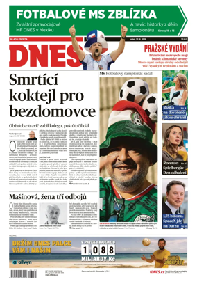 Cover of Dnes Prague Edition