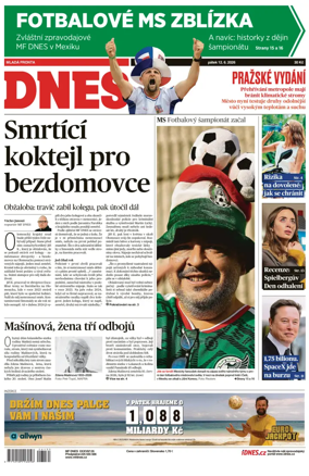 Cover of MF DNES