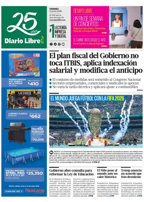 Cover of Diario Libre (Republica Dominicana)