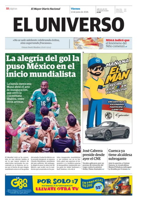Cover of El Universo