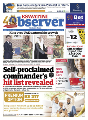 Cover of Eswatini Observer