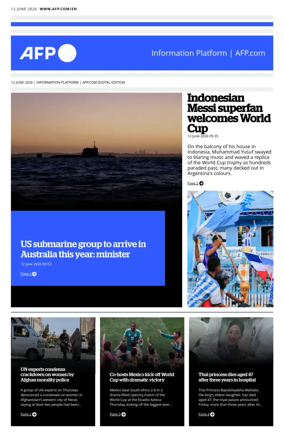 Cover of AFP English