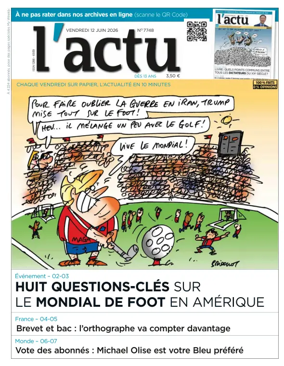 Cover of L'actu