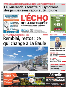 Cover of L'Echo de la Presqu'ile (PG)