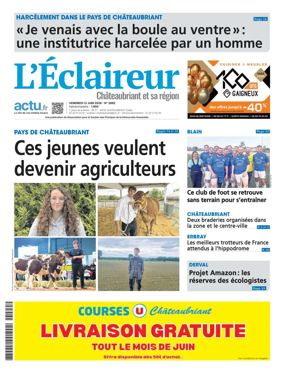Cover of L'Eclaireur de Chateaubriant