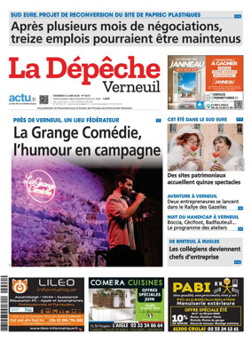 Cover of La Depeche Verneuil