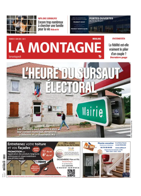Cover of La Montagne (Moulins)