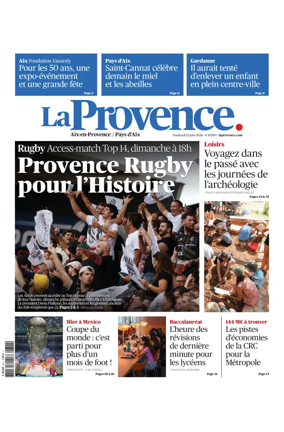 Cover of La Provence Aix-en-Provence / Pays d'Aix