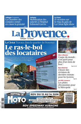Cover of La Provence Aubagne-La Ciotat