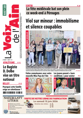 Cover of La Voix de l’Ain Belley