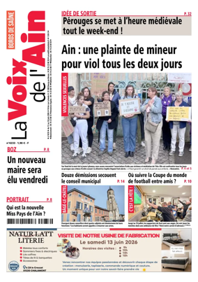 Cover of La Voix de l’Ain Bords de Saone