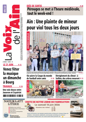 Cover of La Voix de l’Ain Bresse