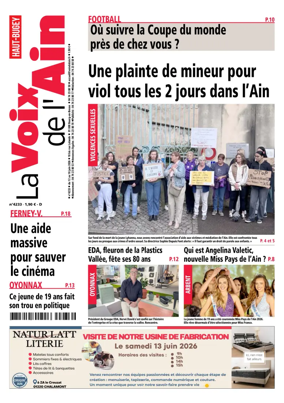 Cover of La Voix de l’Ain Oyonnax