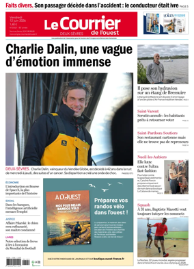 Cover of Le Courrier de l’Ouest (Deux-Sevres)