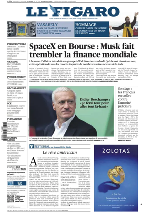 Cover of Le Figaro