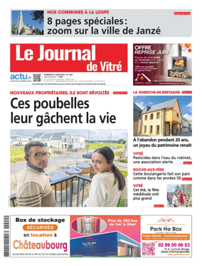 Cover of Le Journal de Vitre