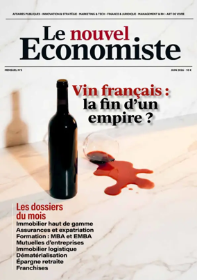 Cover of Le Nouvel Economiste