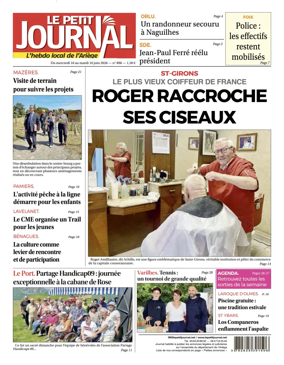 Cover of Le Petit Journal - L'hebdo local de l'Ariege