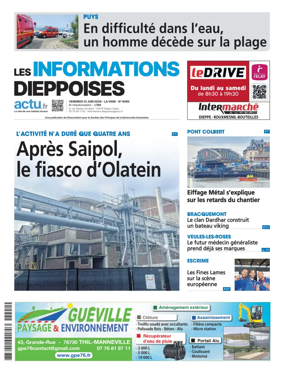 Cover of Les Informations Dieppoises