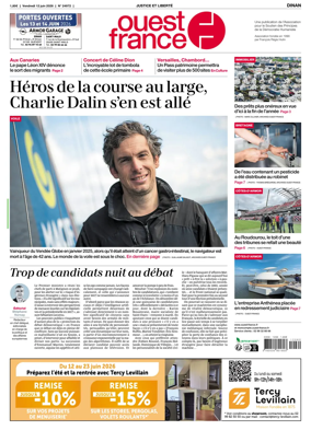 Cover of Ouest France (Dinan)