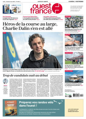 Cover of Ouest France (Loudeac / Rostrenen)