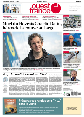Cover of Ouest France (Manche)