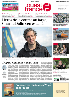 Cover of Ouest France (Nord-Finistere)