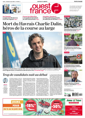 Cover of Ouest France (Pays d'Auge)