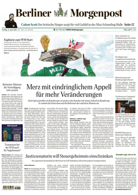 Cover of Berliner Morgenpost