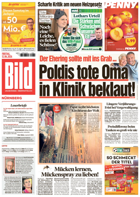 Cover of BILD Nurnberg