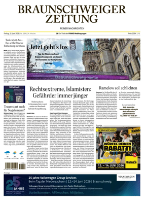 Cover of Braunschweiger Zeitung (Peine)