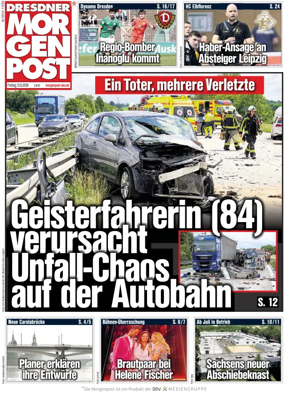 Cover of Dresdner Morgenpost