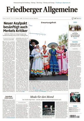 Cover of Friedberger Allgemeine