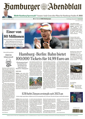 Cover of Hamburger Abendblatt (Norderstedt)
