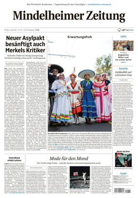 Cover of Mindelheimer Zeitung