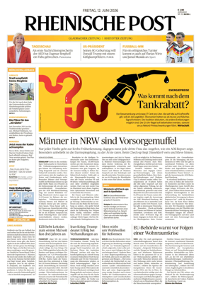 Cover of Rheinische Post - Monchengladbach and Korschenbroich