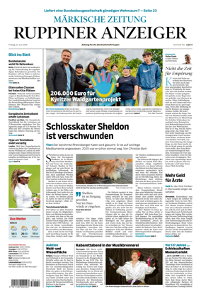 Cover of Ruppiner Anzeiger